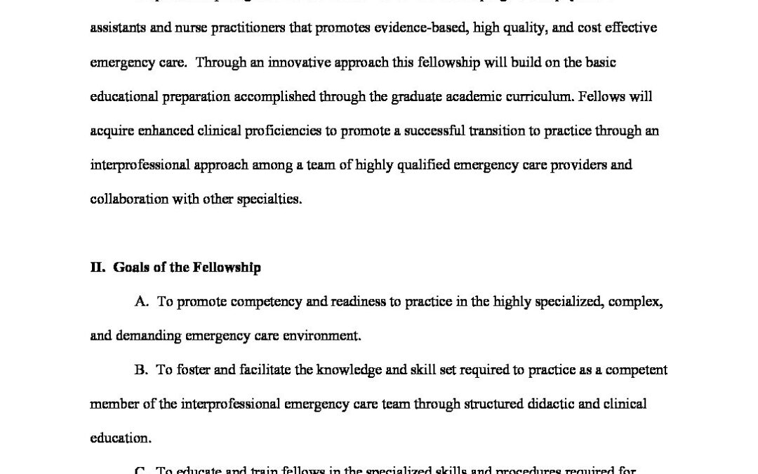 App Fellowship 2019 Mid Atlantic Emergency Medical Associates